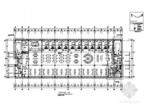 [江苏]某市政八层食堂及附属用房建筑施工图（含效果图）-图5