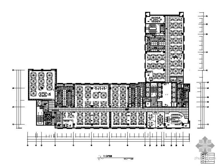 科技大厦建筑施工图资料下载-[广东]某科技大厦办公楼施工图