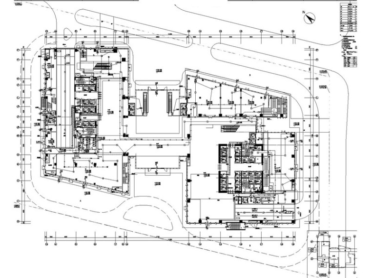 超高层办公楼电气图资料下载-超高层办公楼电气弱电部分施工图设计