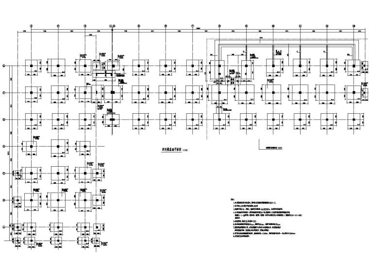 多层钢框架办公楼图纸资料下载-[江苏]地上五层框架结构办公楼与单层钢框架结构实验室结构施工图