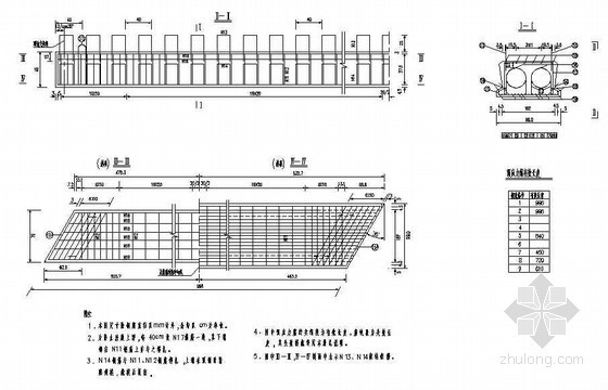 10m基坑支护设计资料下载-10m空心板中板钢筋布置节点详图设计