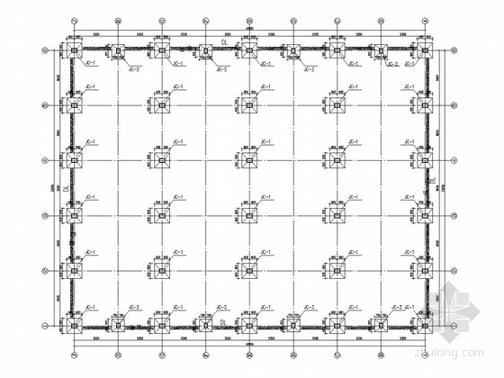 单层门式钢结构施工图建筑资料下载-单层门式刚架厂房结构施工图