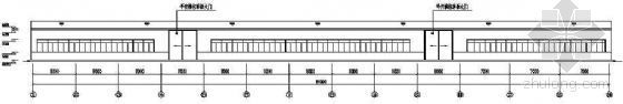 18米跨度门型钢结构厂房资料下载-某跨度为21米全钢结构厂房图纸