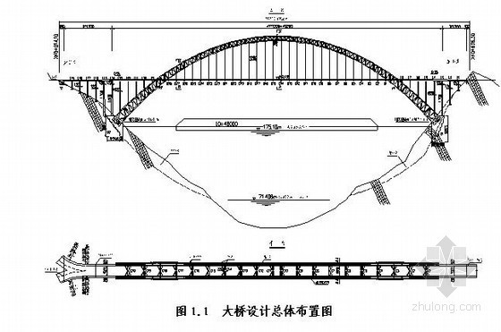 钢管撑吊装方案资料下载-钢管混凝土双肋拱桥拱肋吊装方案