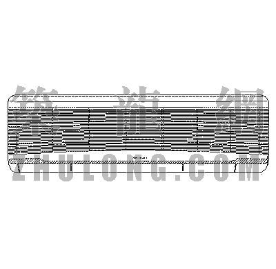 空调机cad图块资料下载-空调004