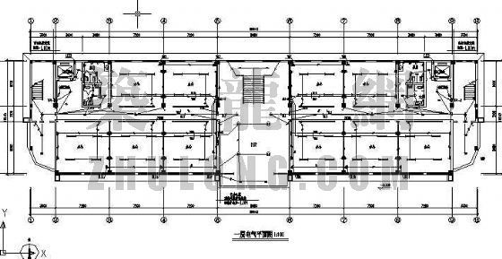 900平米办公楼施工图资料下载-办公楼强电施工图
