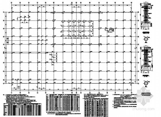 17层办公楼核心筒资料下载-深圳某33层框架核心筒办公楼结构设计图