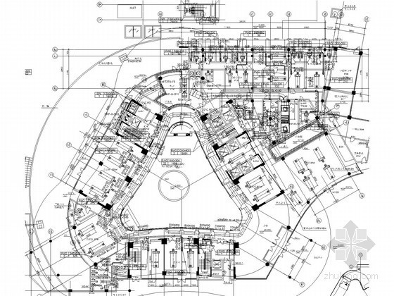 著名的商业建筑资料下载-[江苏]商业中心建筑空调通风及防排烟系统设计施工图（著名院设计）