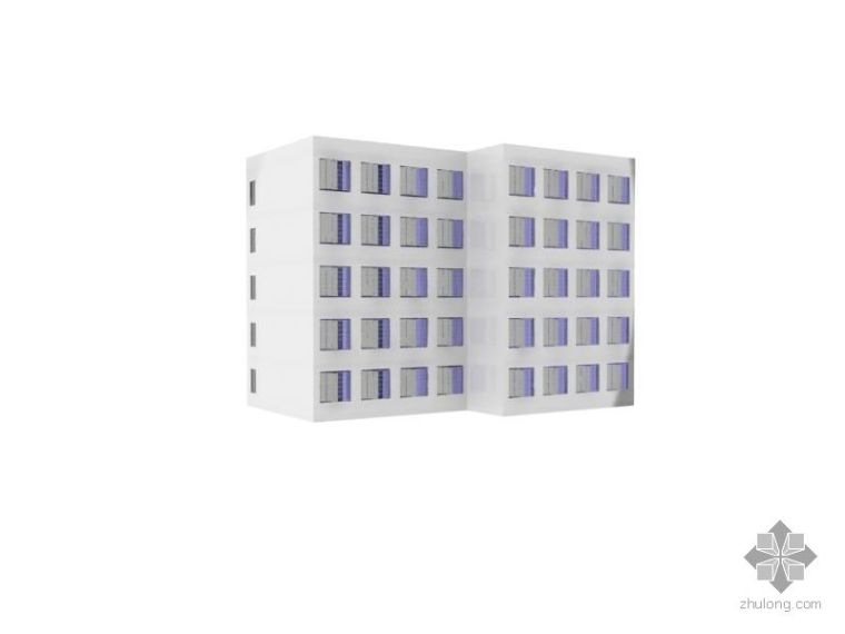 草图宿舍住宅建筑模型资料下载-宿舍模型
