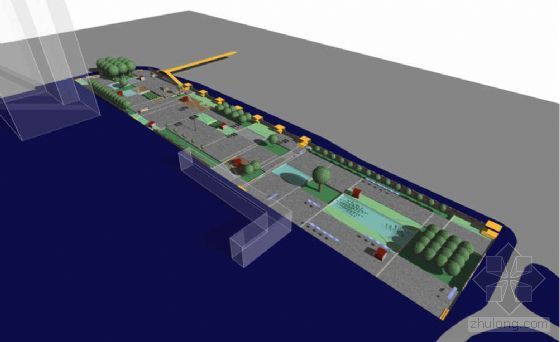 深圳国贸大厦3d模型资料下载-[深圳]公园景观规划设计方案