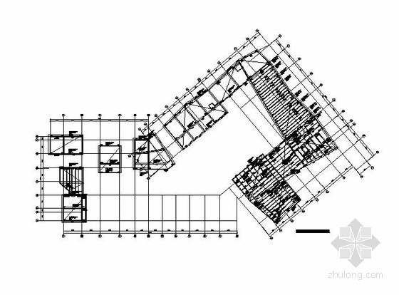 美术馆全套施工图纸资料下载-[重庆]框架结构美术馆结构施工图（局部剪力墙）