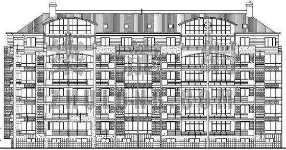小区电梯多层住宅建筑图资料下载-某小区整套多层住宅施工图