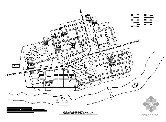 城镇燃气设计CAD图资料下载-城镇燃气管网毕业设计