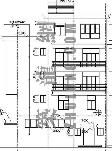 某私人别墅建筑、结构 、电气 、给排水施工图-2