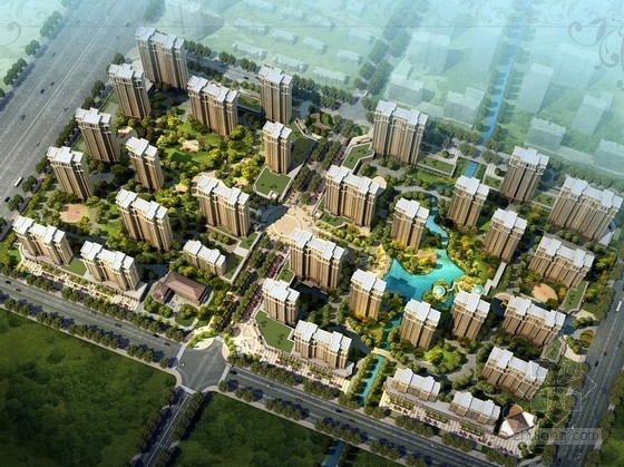 现代风格高层住宅规划设计资料下载-[上海]现代风格高层住宅区规划设计方案文本