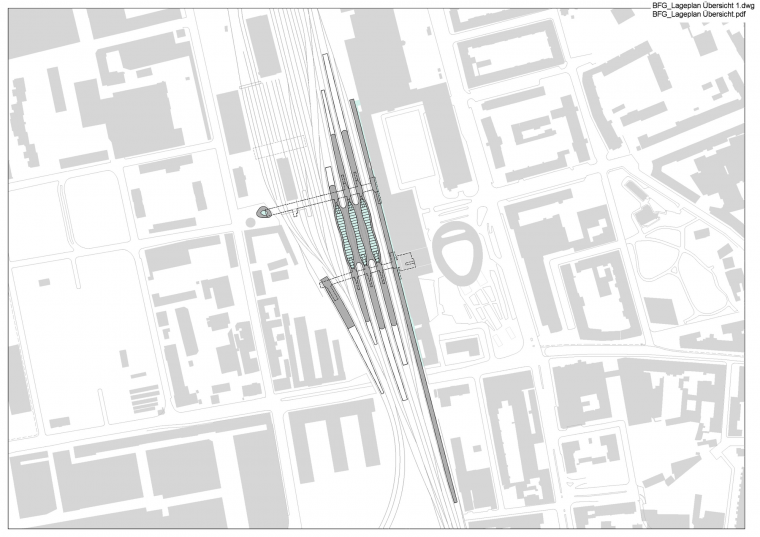 奥地利格拉茨火车站重建平面图-奥地利格拉茨火车站重建第23张图片