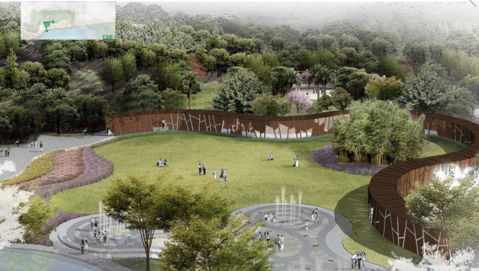 [深圳]山林湿地生态恢复综合公园景观规划设计方案-景观效果图5