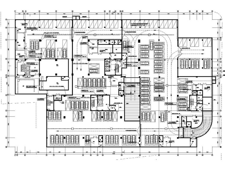 [浙江]综合大楼图书馆档案馆强电智能化全套施工图（含发电机房）-地下室总等电位平面图
