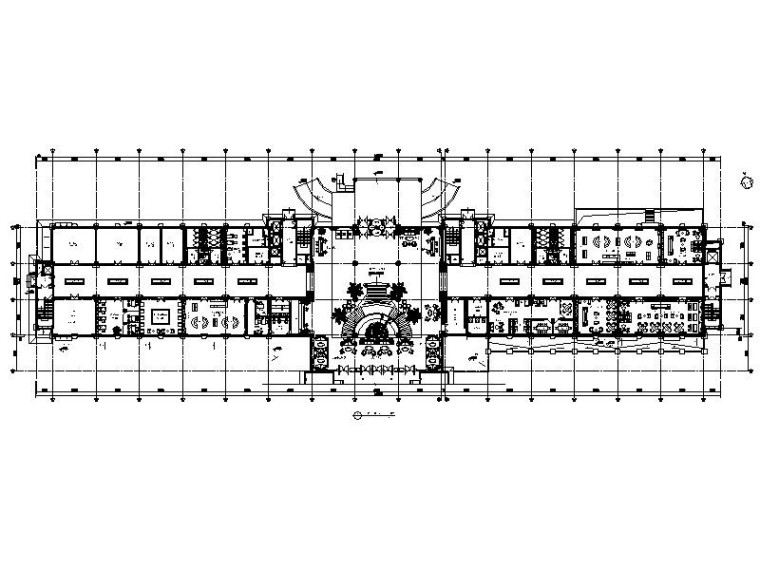 单人卫生间CAD资料下载-[内蒙古]新古典主义全能型超豪华酒店设计施工图（含效果图）