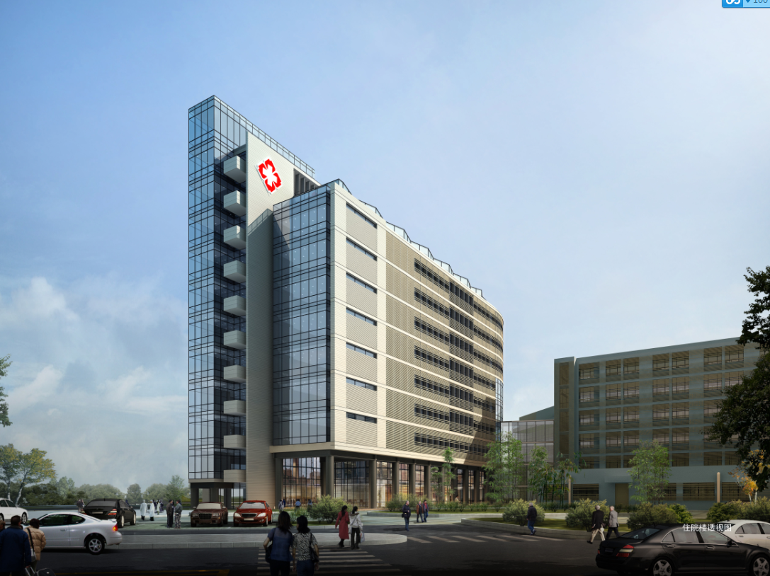 [深圳]高层现代风格医院建筑设计方案文本