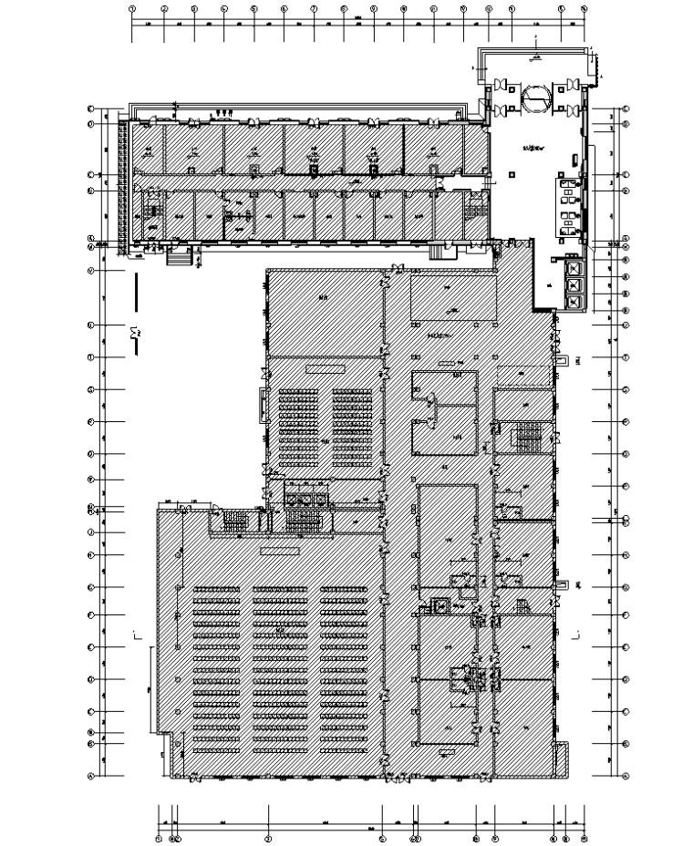 元一希尔顿酒店设计图纸资料下载-BA.T--希尔顿欢朋酒店（吉林大街）施工图+效果图+软装