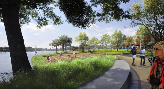滨公园案例资料下载-[湖南]生态疗养胜地滨水台地湿地公园设计方案