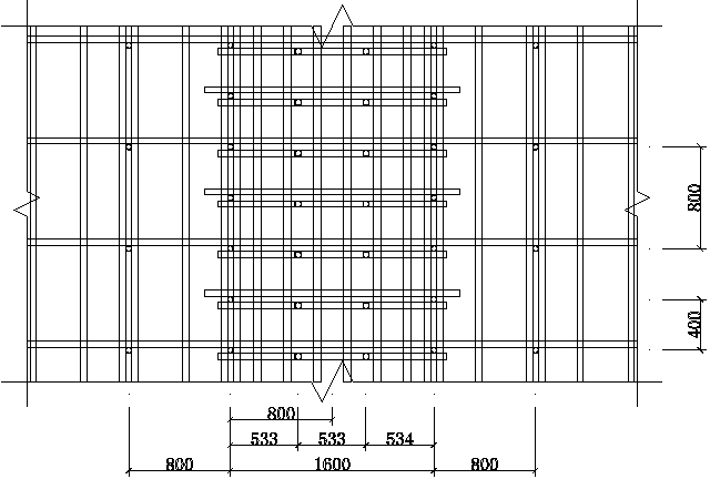 模板方案编制要点资料下载-地块住宅宾馆项目高大排架模板方案