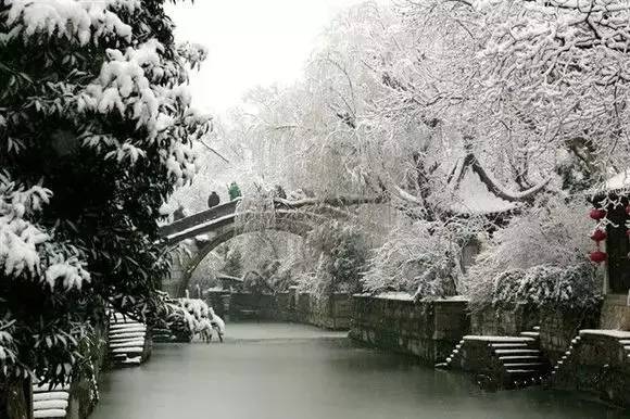 中国最美十大古镇下雪了，美到令人心醉_30