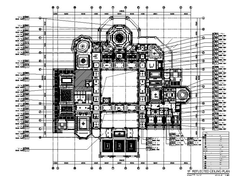 温泉休闲中心室内设计资料下载-[广州]奢华欧式风格休闲中心室内设计施工图（含效果图）
