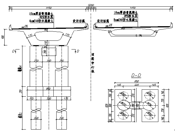 小箱梁结构图资料下载-淮南淮上淮河公路大桥工程45+70+45m悬臂现浇箱梁施工方案