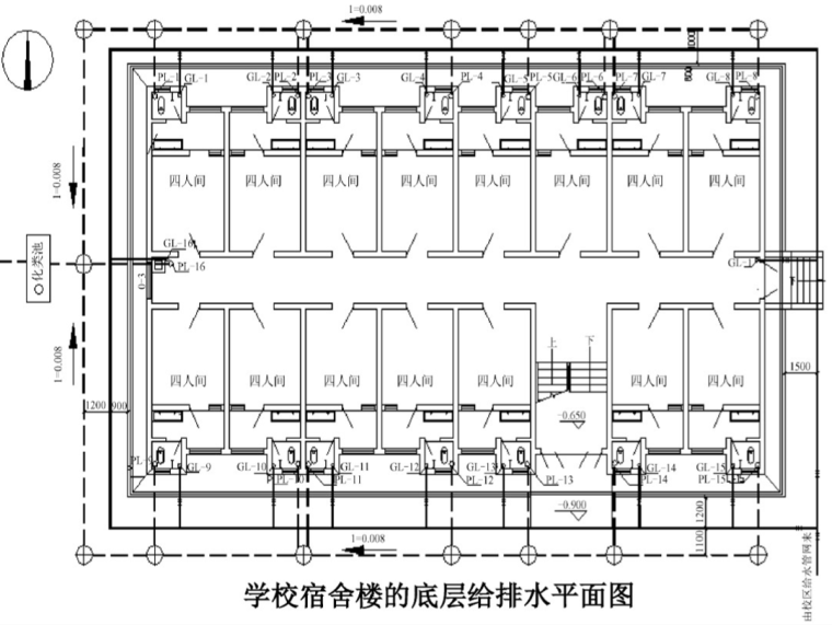 建筑给排水施工图案例资料下载-建筑给排水施工图识图