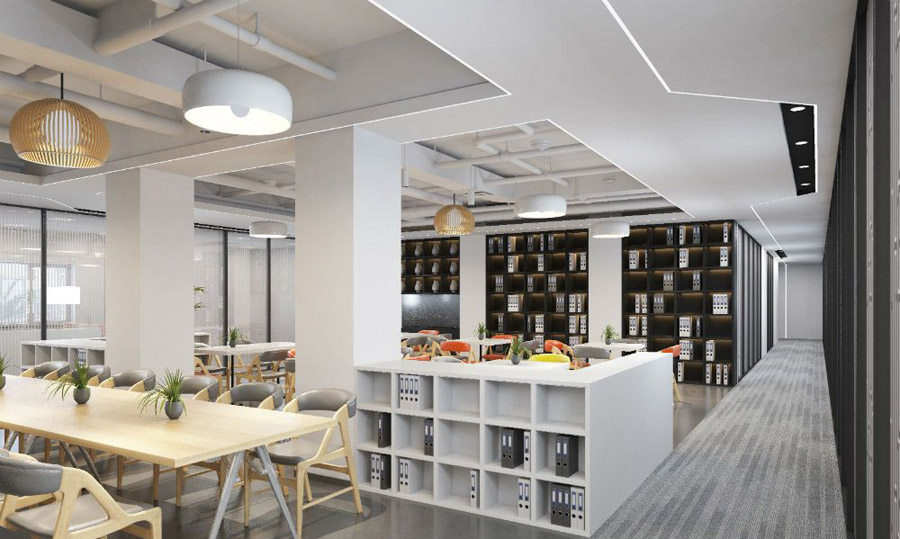 [分享]律师事务所办公空间设计案例效果图