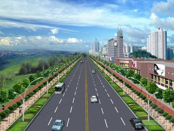 30米路宽资料下载-[安徽]市政道路绿化景观提升改造工程量清单计价实例(含配套图纸)