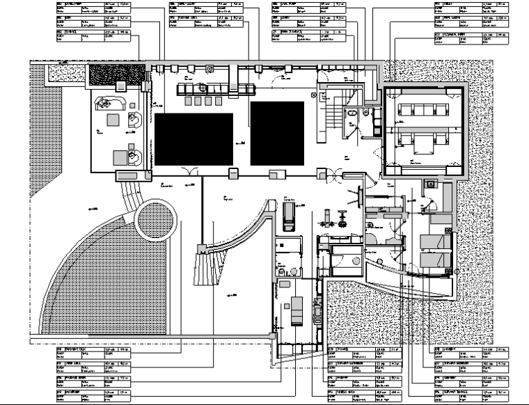 别墅设计样板间资料下载-[四川]麓湖生态城别墅B户型样板间设计施工图（附效果图）