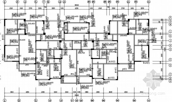 板柱抗震墙施工图资料下载-[宜春]两套抗震墙住宅结构施工图