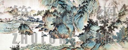 北京西钓鱼台塔楼资料下载-钓鱼台国宾馆收藏的八幅国画8