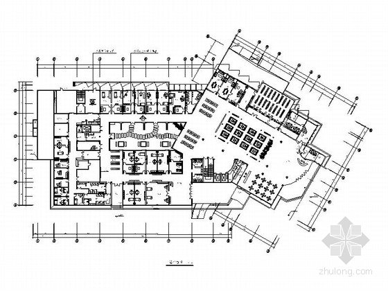 护士站施工图资料下载-[重庆]现代简约医疗中心CAD施工图