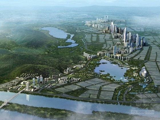 村庄城市规划设计方案资料下载-[长沙]城市规划及单体设计方案文本