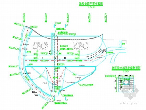 重庆加固工程资料下载-[重庆]水库坝体除险加固工程节点详图