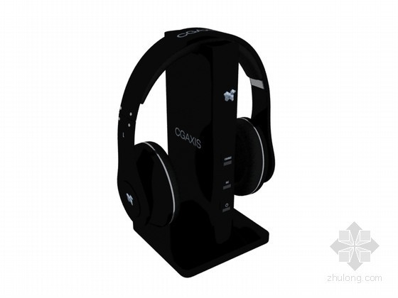 耳机3d模型下载资料下载-时尚耳机3D模型下载