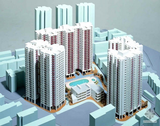 [深圳]某精品小区二十四层高层住宅建筑施工图- 