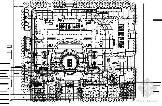 空中花园菜园设计图资料下载-某商务居住综合区电气设计图