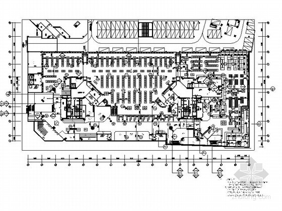 百货商场建筑施工图资料下载-[深圳]地下百货商场超市室内装修图