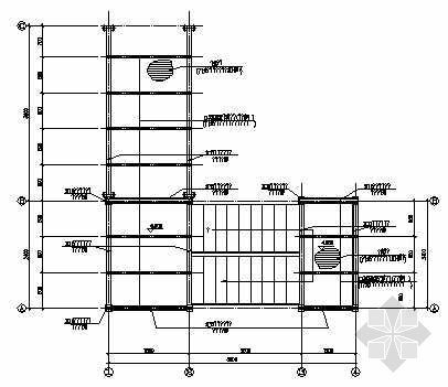 钢结构之字梯施工图纸资料下载-某钢结构走廊施工图纸