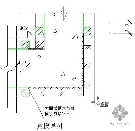 地下车库梁模板资料下载-山东省某高层地下车库模板施工方案