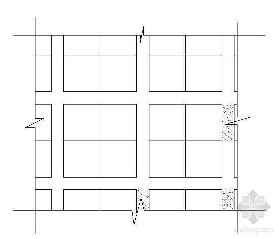 居住区中庭设计平面图资料下载-某居住区铺装细部平面图