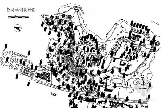 [重庆]某城市花园规划设计方案-平面 