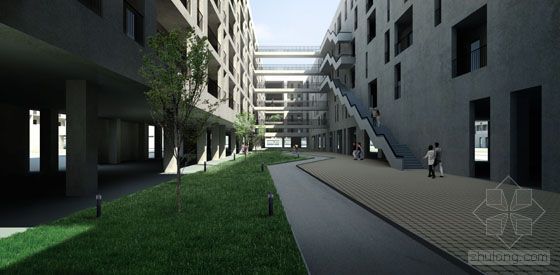 [深圳华为]某宿舍楼规划文本及建筑CAD方案文本-longgang2