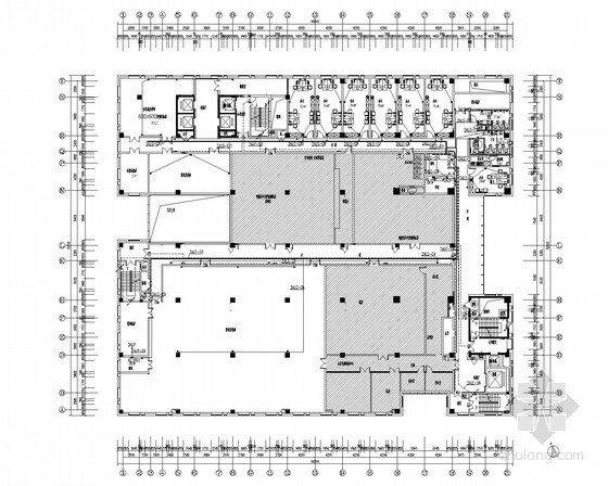 女儿墙施工图纸资料下载-[浙江]大型综合楼强电系统施工图纸272张