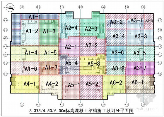 北京博物馆总平面图资料下载-[北京]博物馆扩建工程混凝土施工方案(平面图)